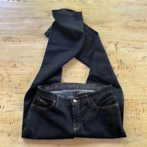 Never worn dark blue q baby jeans by wrangler